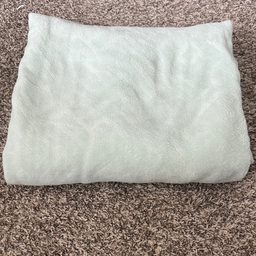 Soft Mint Green Blanket